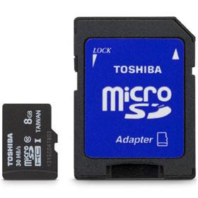 Toshiba 16GB MicroSD Class 10 UHS-I High Speed Memory Card
